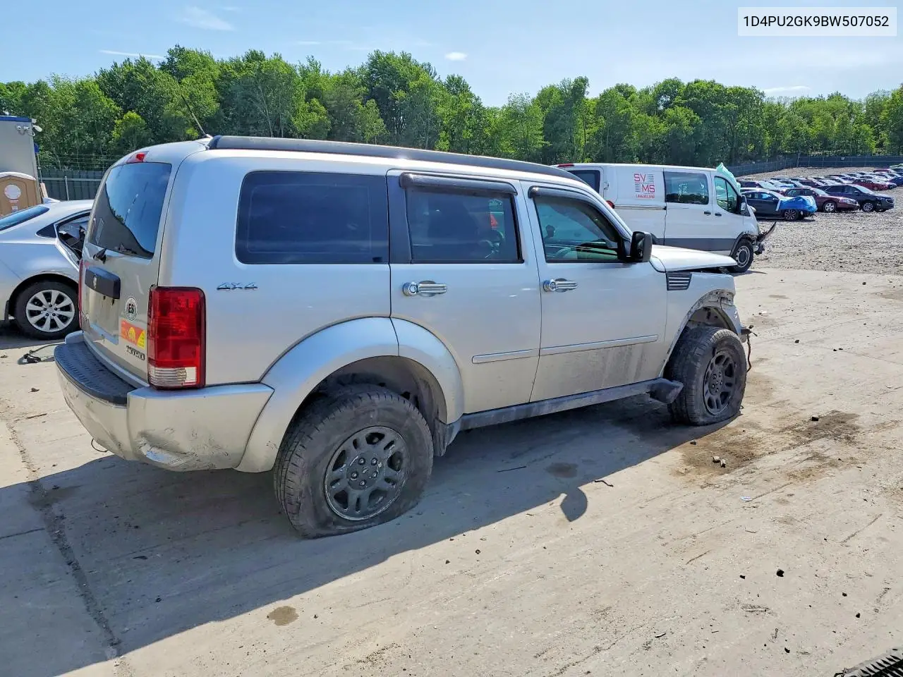 2011 Dodge Nitro Se VIN: 1D4PU2GK9BW507052 Lot: 56145306