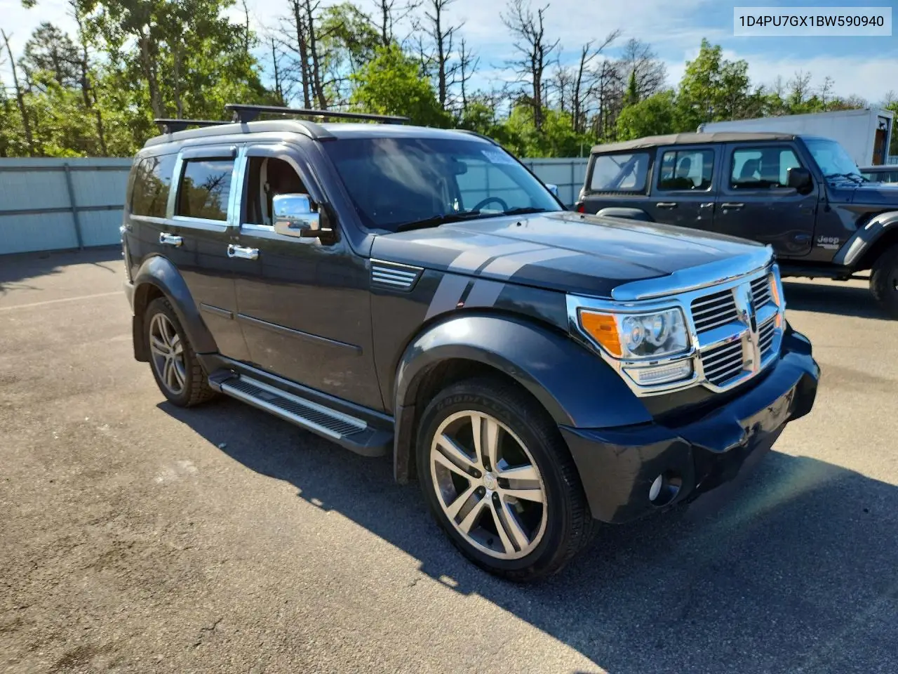 2011 Dodge Nitro Shock VIN: 1D4PU7GX1BW590940 Lot: 57976866