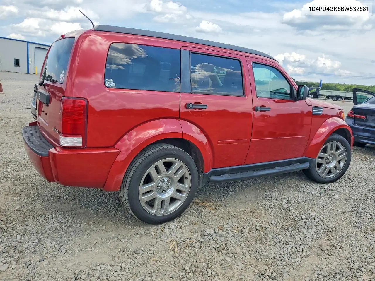 2011 Dodge Nitro Heat VIN: 1D4PU4GK6BW532681 Lot: 59868646