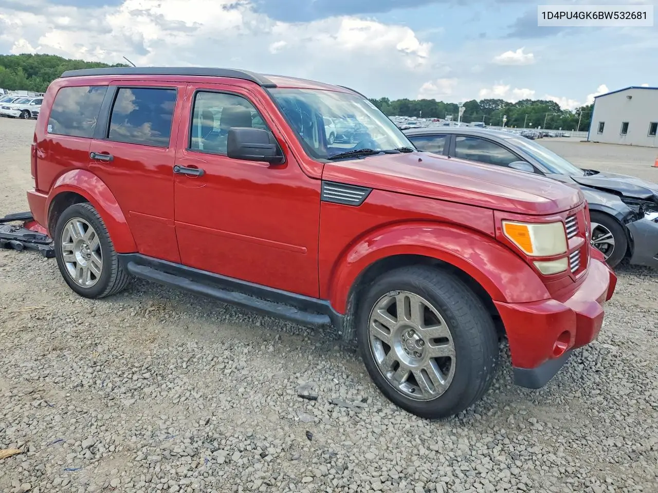 2011 Dodge Nitro Heat VIN: 1D4PU4GK6BW532681 Lot: 59868646
