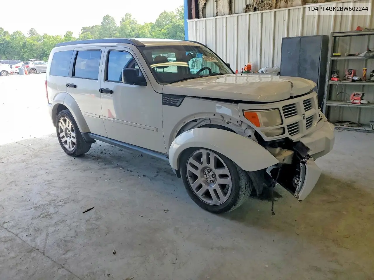 2011 Dodge Nitro Heat VIN: 1D4PT4GK2BW602244 Lot: 59878516