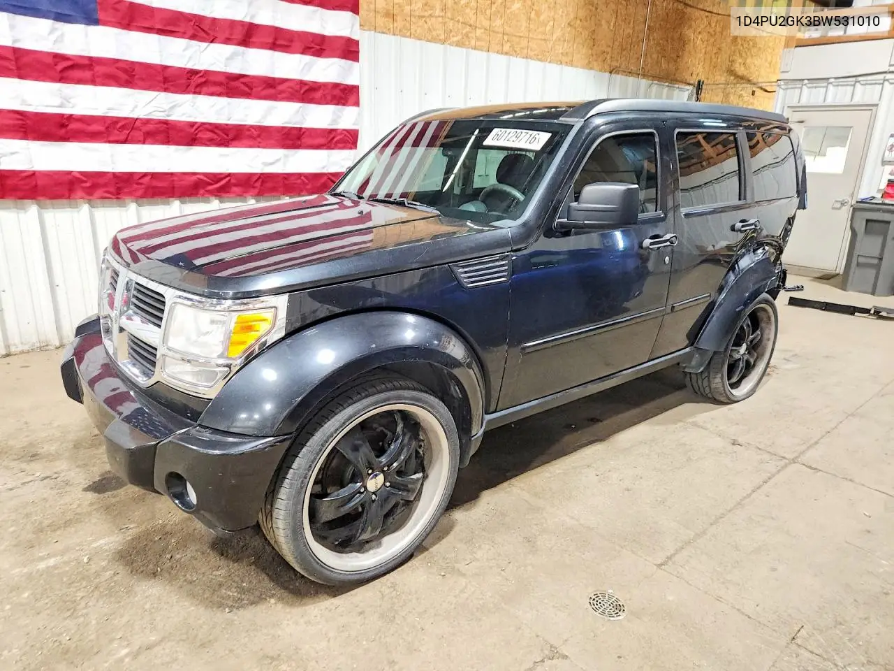 2011 Dodge Nitro Se VIN: 1D4PU2GK3BW531010 Lot: 60129716