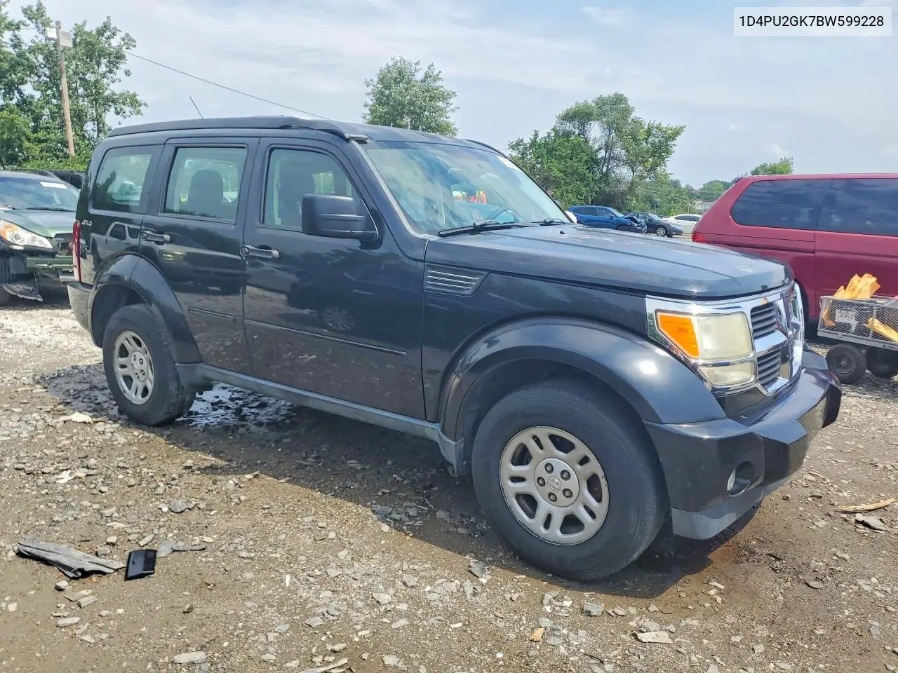 2011 Dodge Nitro Se VIN: 1D4PU2GK7BW599228 Lot: 60378866