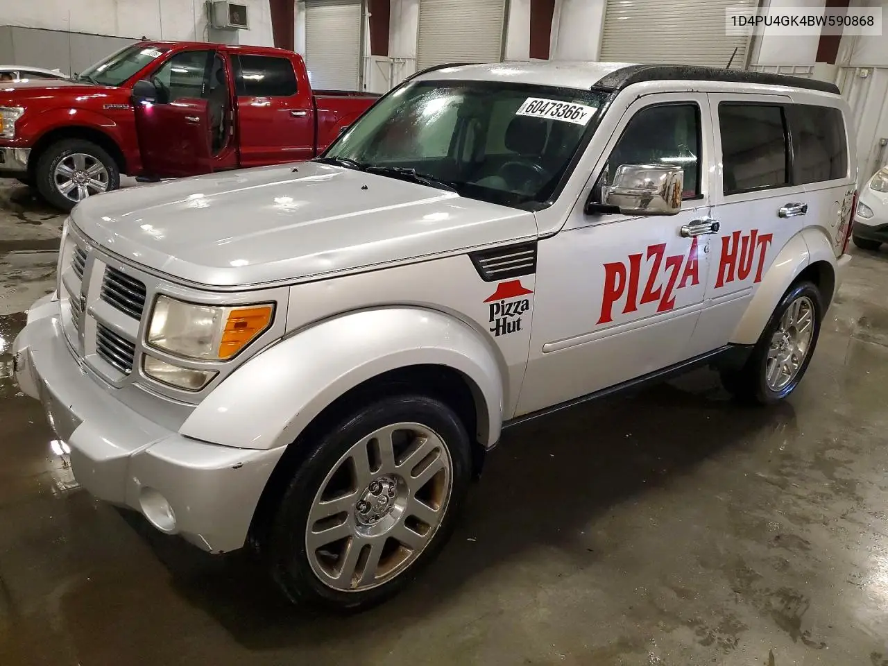 2011 Dodge Nitro Heat VIN: 1D4PU4GK4BW590868 Lot: 60473366