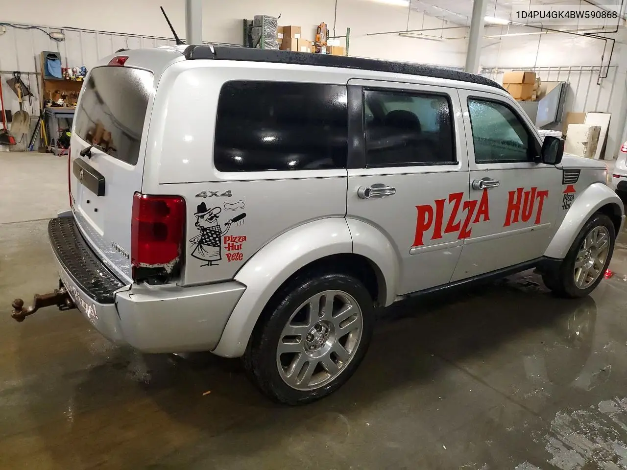 2011 Dodge Nitro Heat VIN: 1D4PU4GK4BW590868 Lot: 60473366