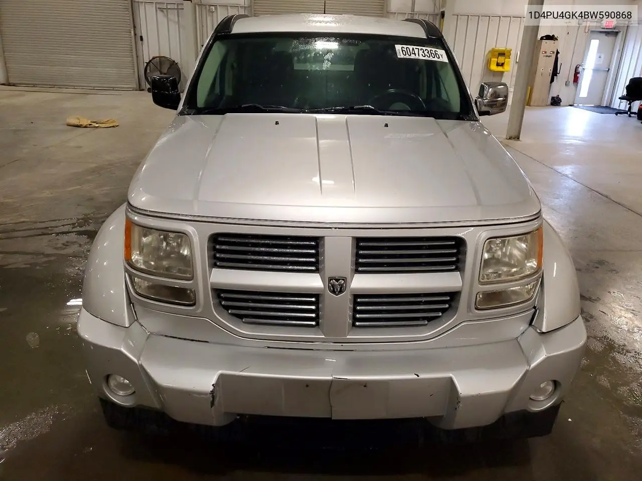 2011 Dodge Nitro Heat VIN: 1D4PU4GK4BW590868 Lot: 60473366