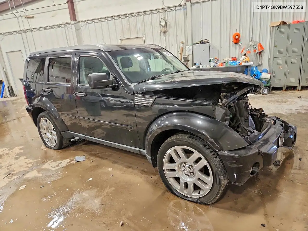 2011 Dodge Nitro Heat VIN: 1D4PT4GK9BW597558 Lot: 79001315