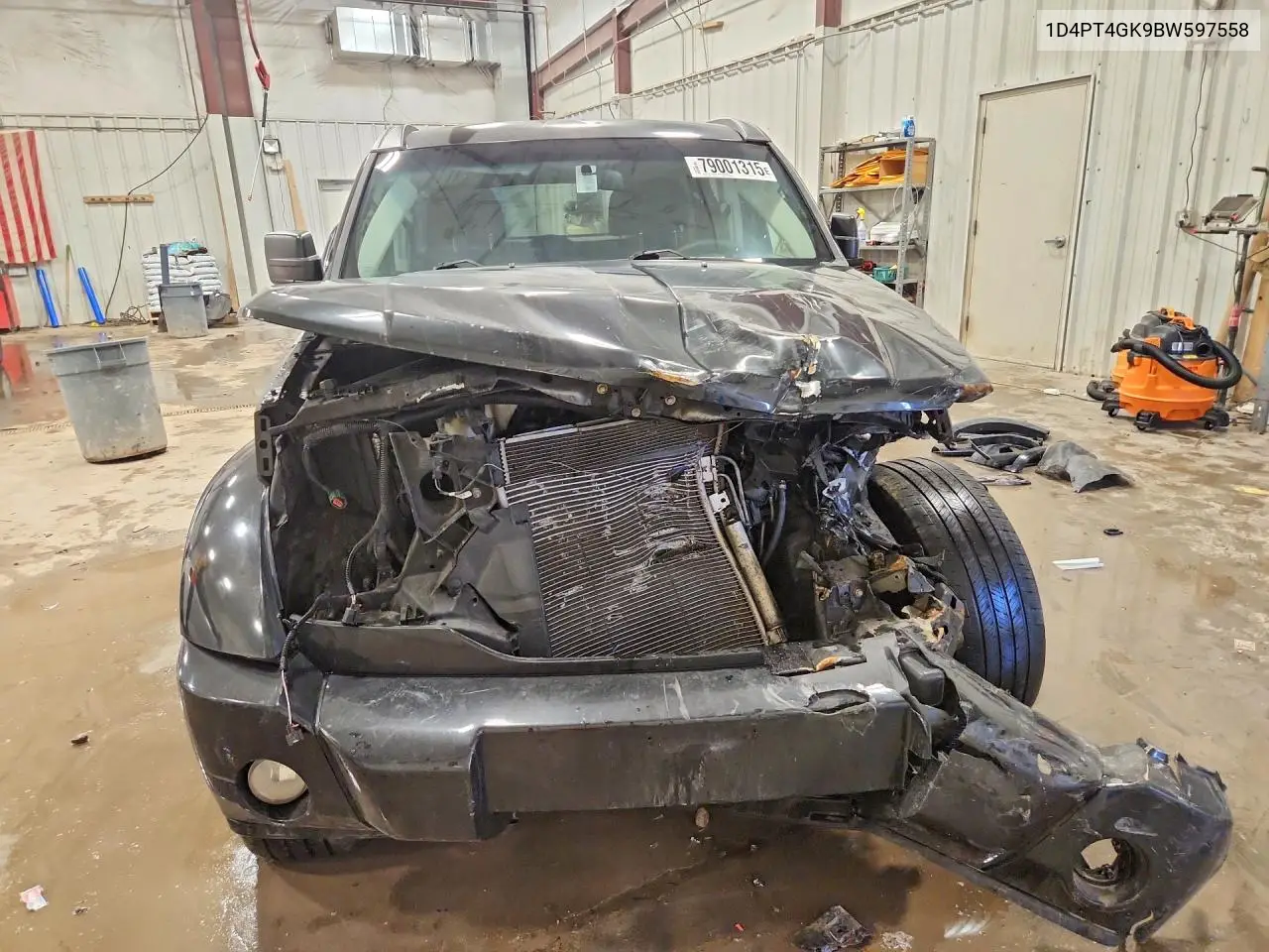 2011 Dodge Nitro Heat VIN: 1D4PT4GK9BW597558 Lot: 79001315
