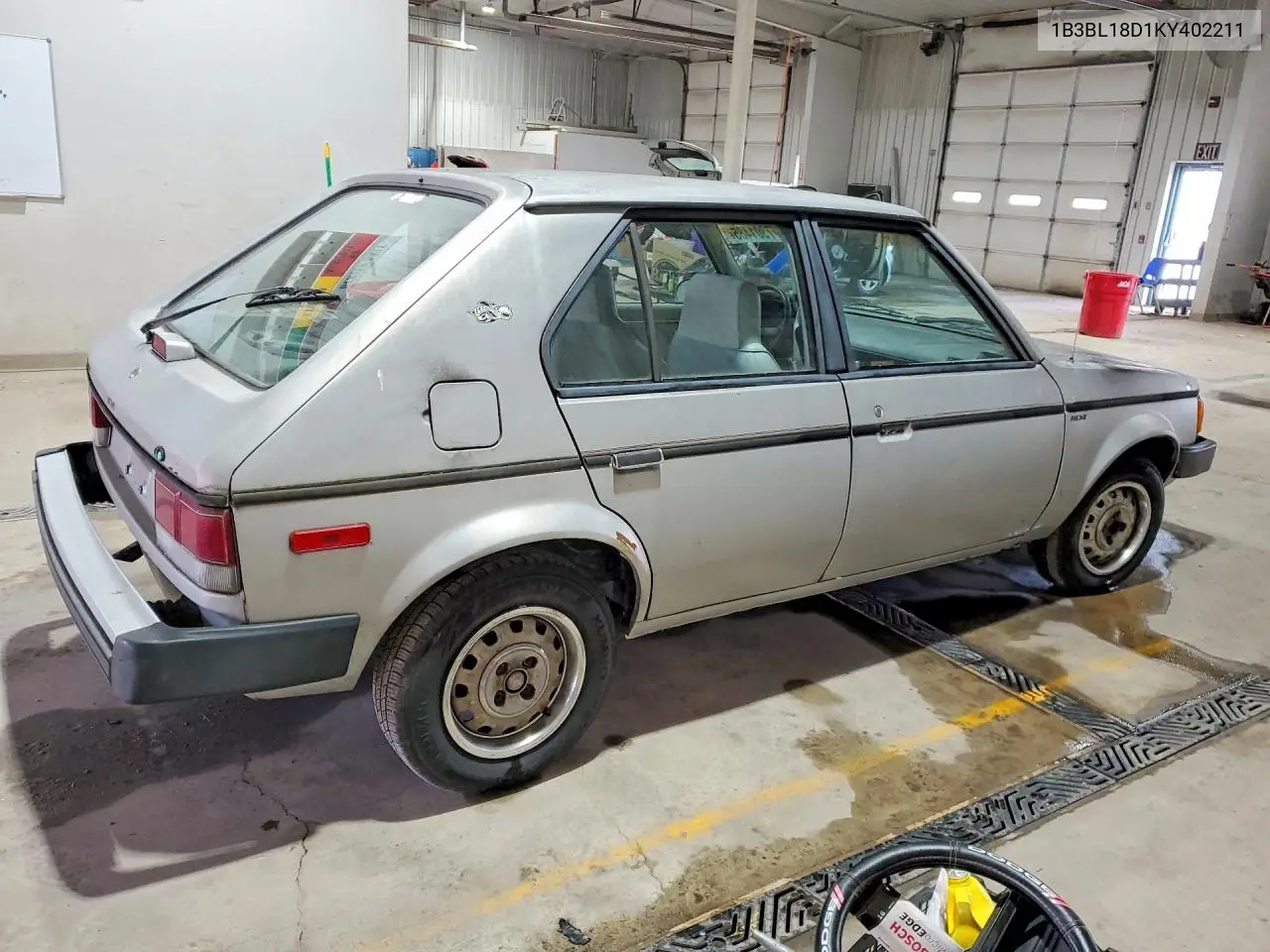 1989 Dodge Omni Expo VIN: 1B3BL18D1KY402211 Lot: 77301485