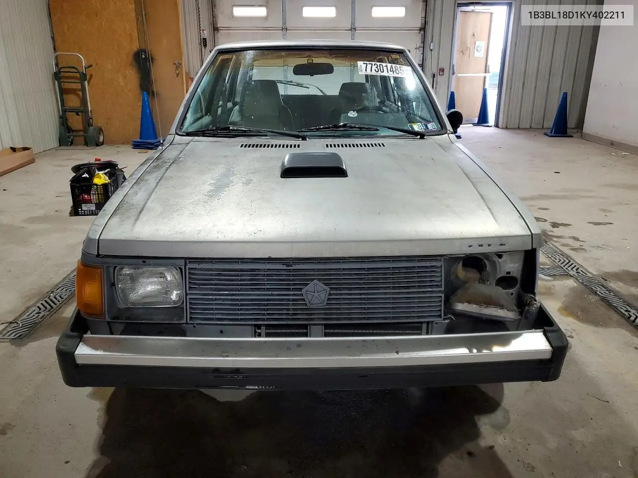 1989 Dodge Omni Expo VIN: 1B3BL18D1KY402211 Lot: 77301485