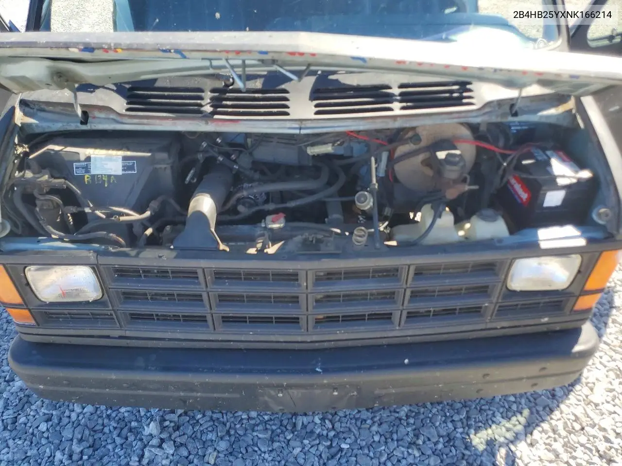 1992 Dodge Ram Wagon B250 VIN: 2B4HB25YXNK166214 Lot: 54045036