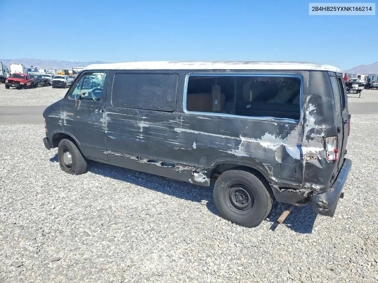 1992 Dodge Ram Wagon B250 VIN: 2B4HB25YXNK166214 Lot: 54045036
