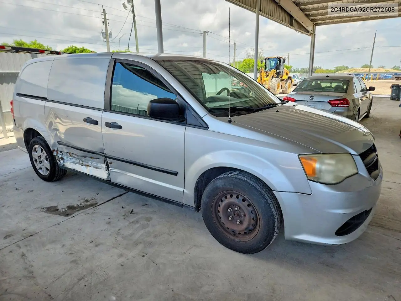2012 Dodge Ram Van VIN: 2C4RDGAG2CR272608 Lot: 59801536
