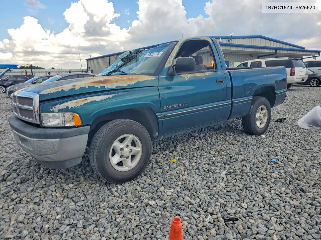1996 Dodge Ram 1500 VIN: 1B7HC16Z4TS626620 Lot: 57925776