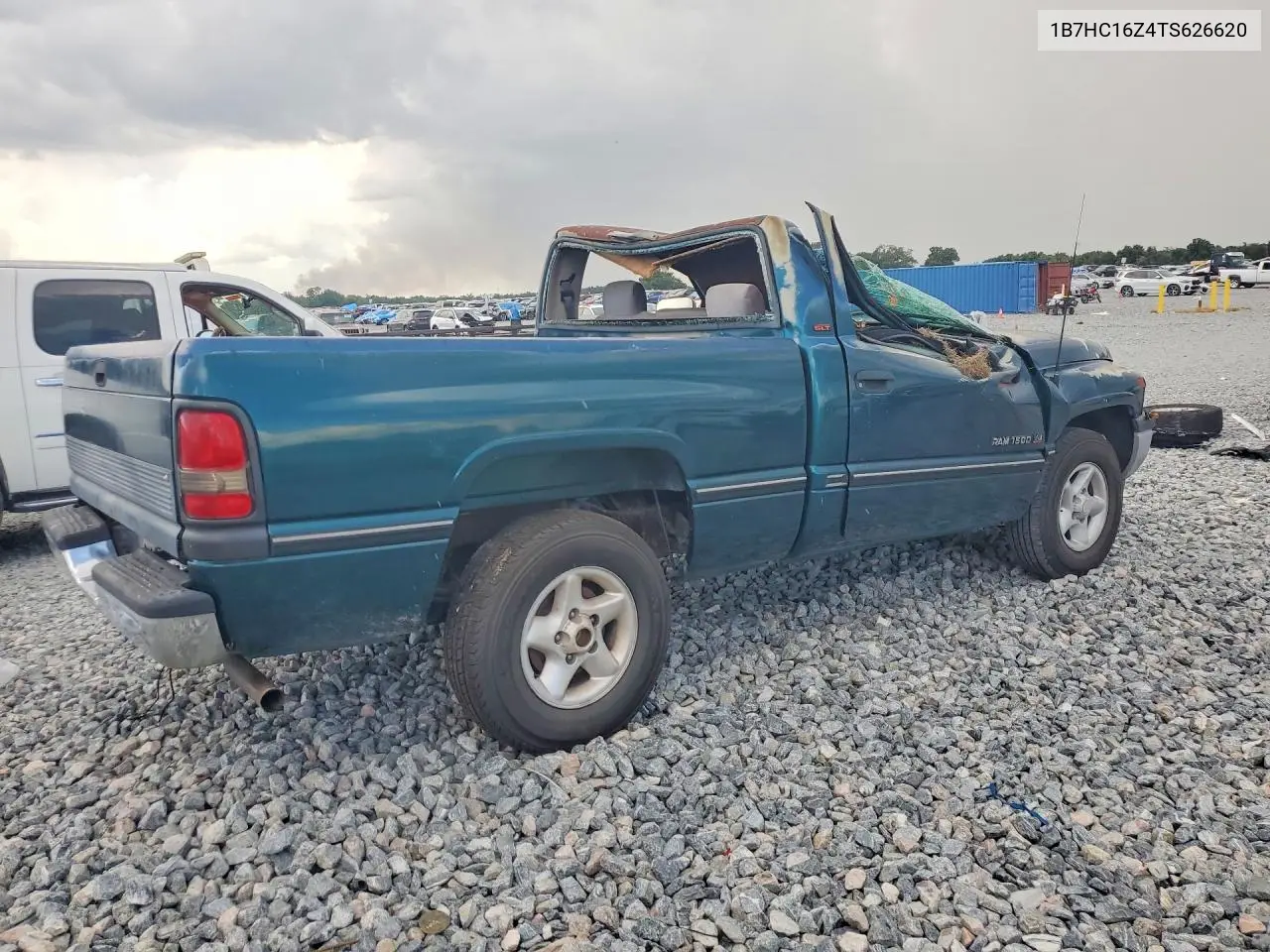 1996 Dodge Ram 1500 VIN: 1B7HC16Z4TS626620 Lot: 57925776