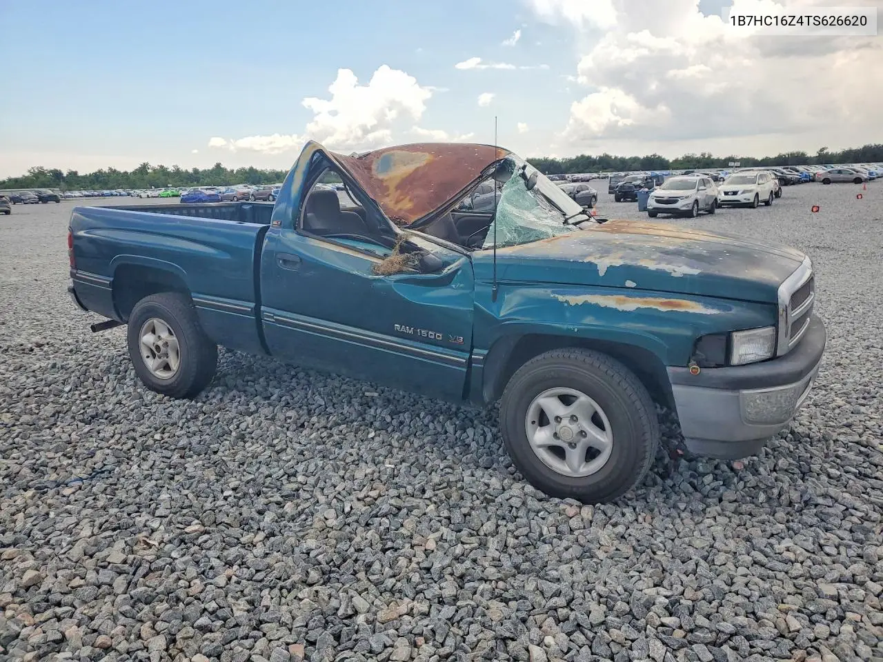 1996 Dodge Ram 1500 VIN: 1B7HC16Z4TS626620 Lot: 57925776