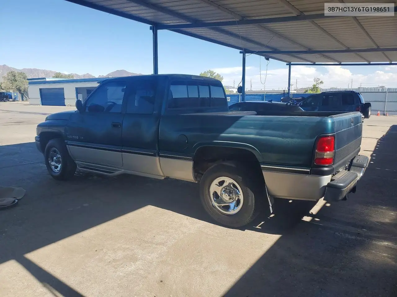 1996 Dodge Ram 1500 VIN: 3B7HC13Y6TG198651 Lot: 58820086
