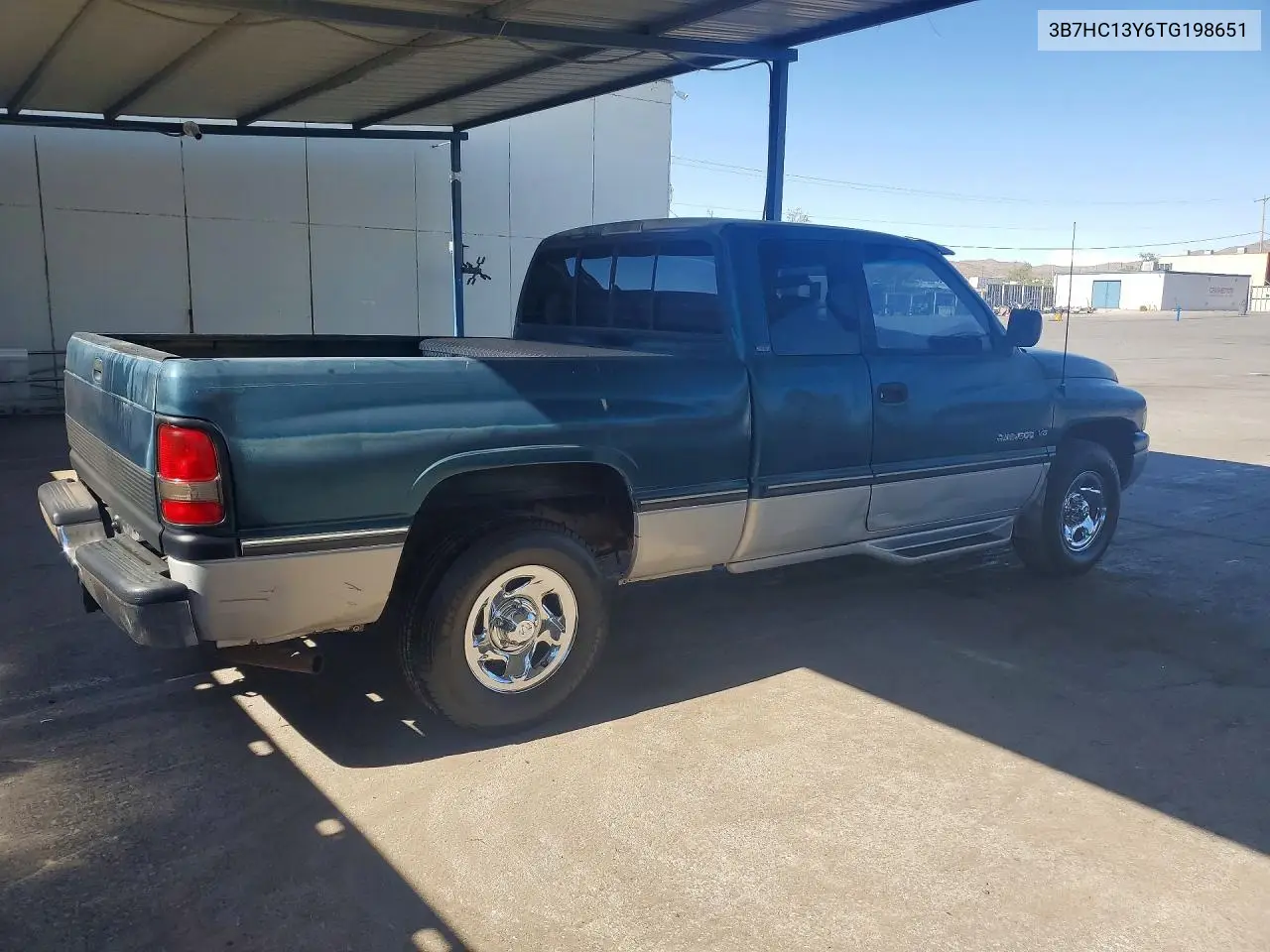1996 Dodge Ram 1500 VIN: 3B7HC13Y6TG198651 Lot: 58820086