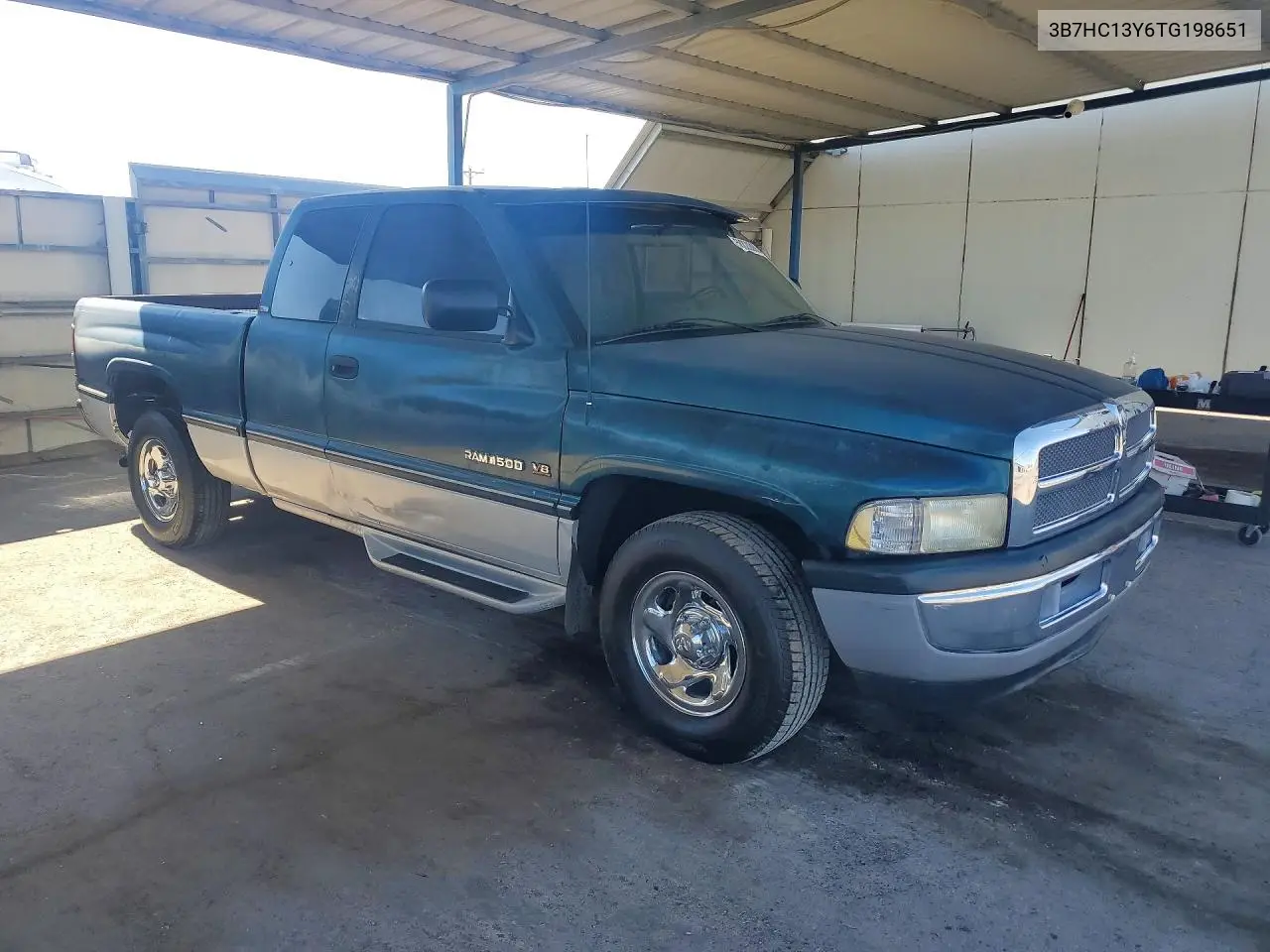 1996 Dodge Ram 1500 VIN: 3B7HC13Y6TG198651 Lot: 58820086