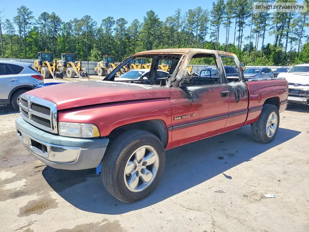 1997 Dodge Ram 1500 VIN: 3B7HC13Y7VG819799 Lot: 50670956