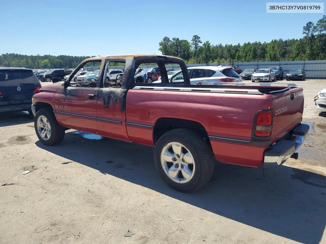 1997 Dodge Ram 1500 VIN: 3B7HC13Y7VG819799 Lot: 50670956