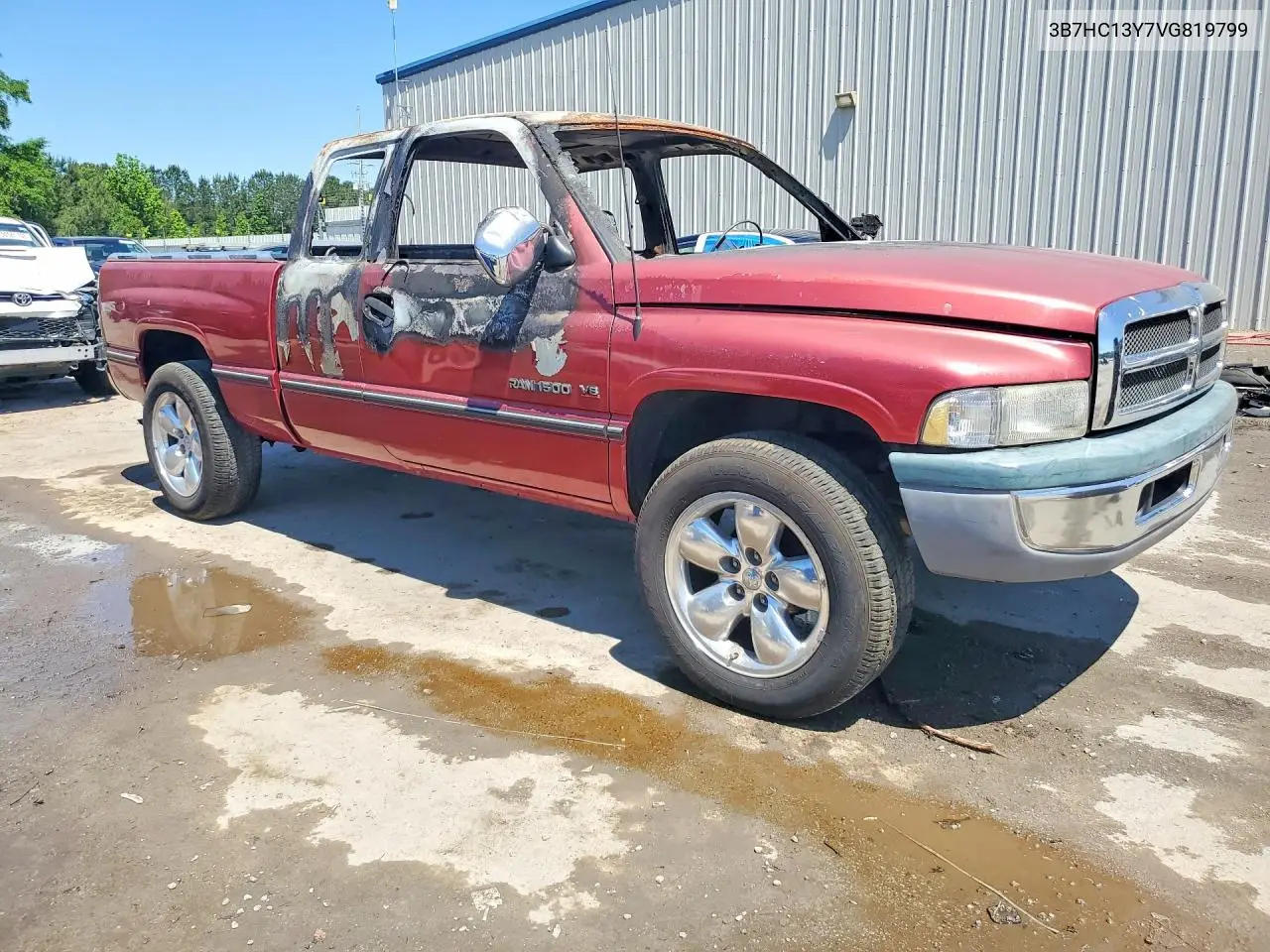 1997 Dodge Ram 1500 VIN: 3B7HC13Y7VG819799 Lot: 50670956