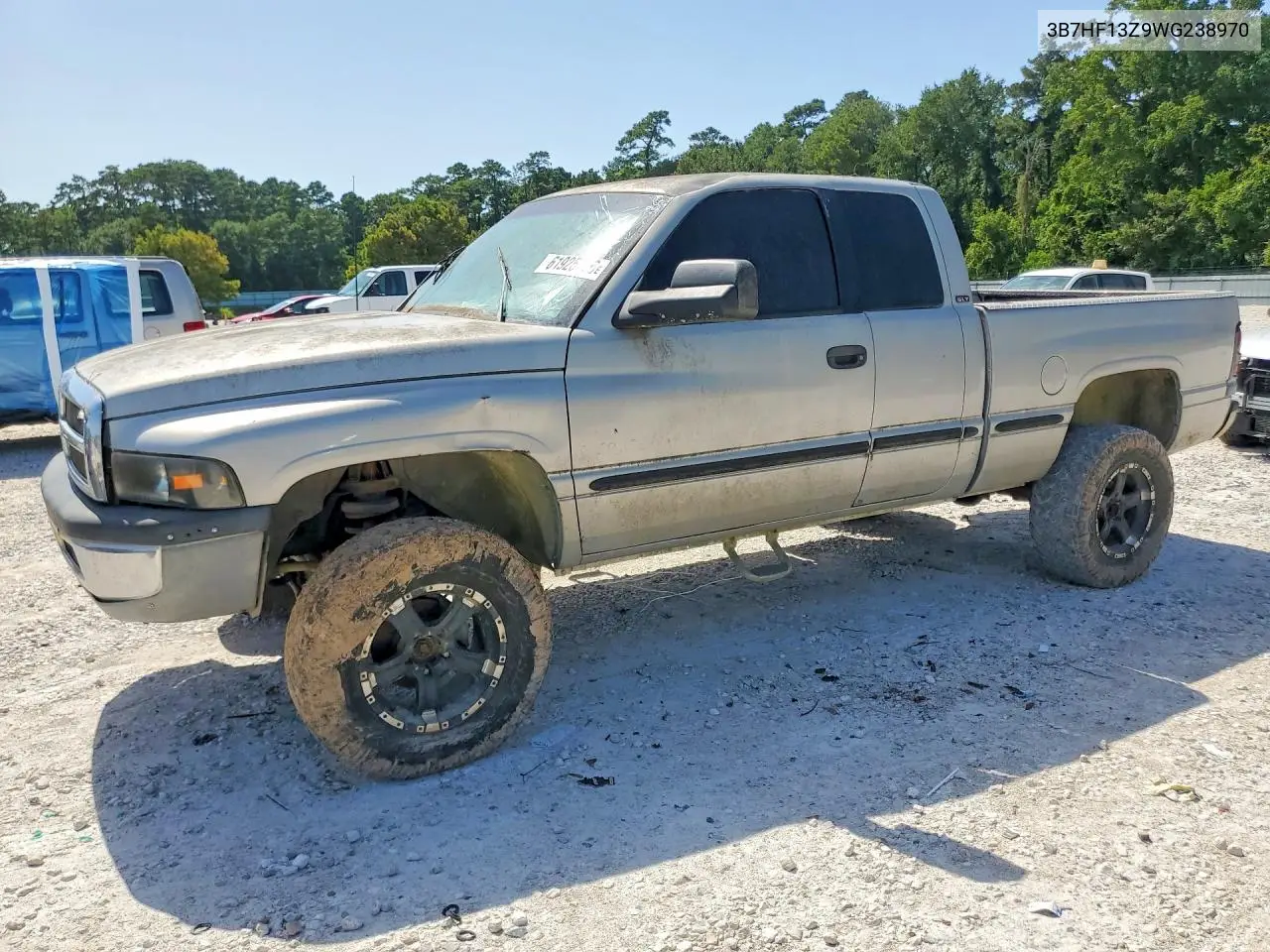 1998 Dodge Ram 1500 VIN: 3B7HF13Z9WG238970 Lot: 61925476