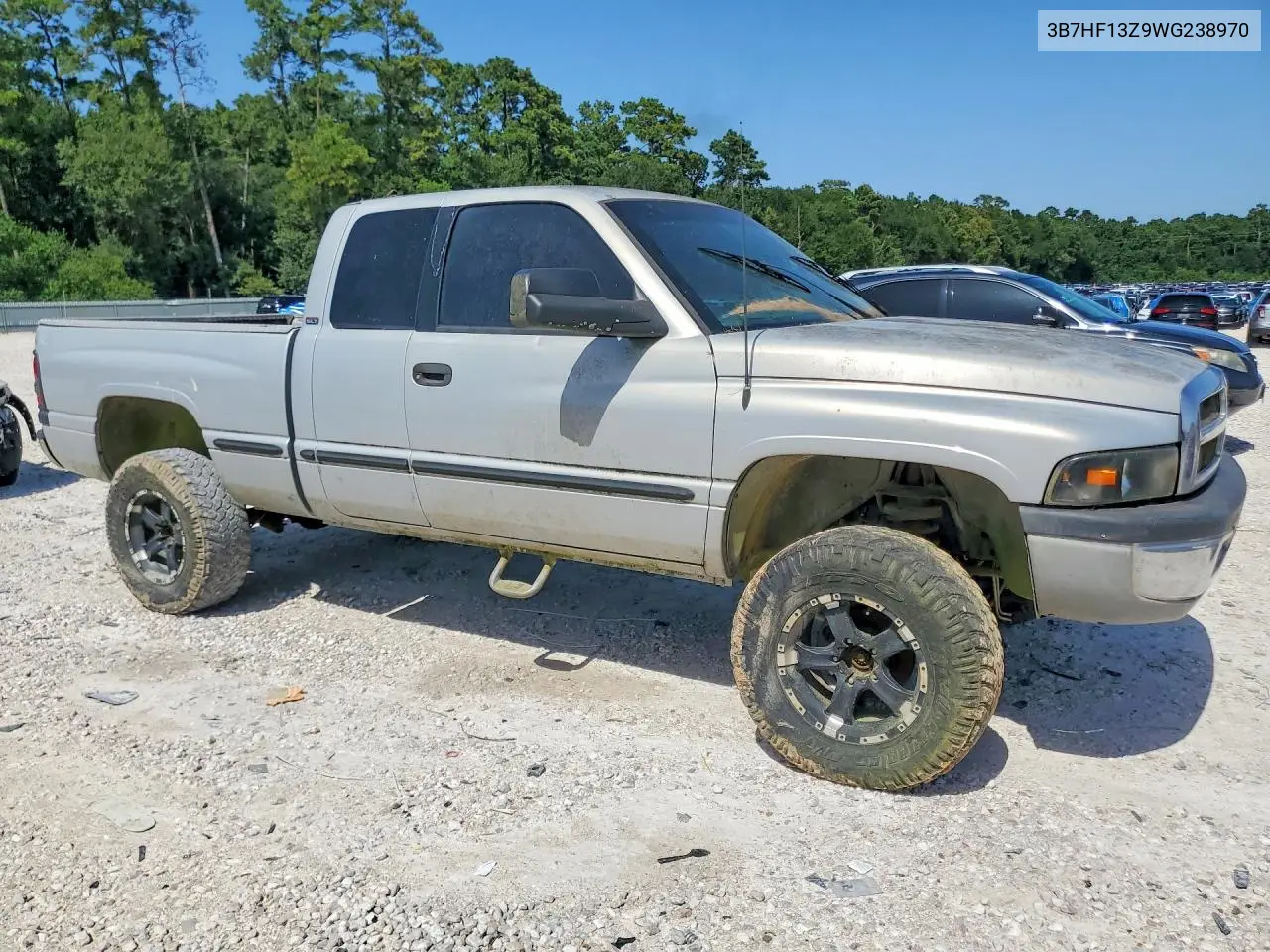 1998 Dodge Ram 1500 VIN: 3B7HF13Z9WG238970 Lot: 61925476