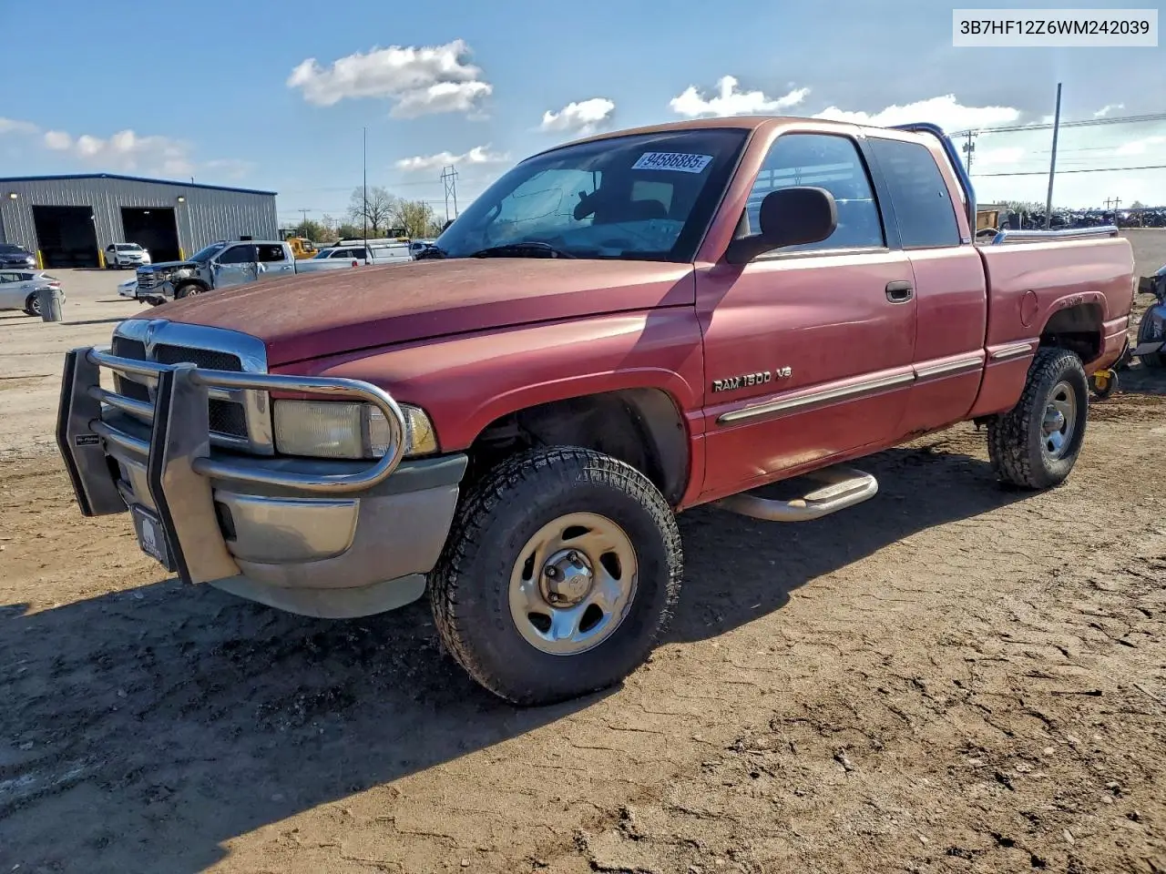 3B7HF12Z6WM242039 1998 Dodge Ram 1500