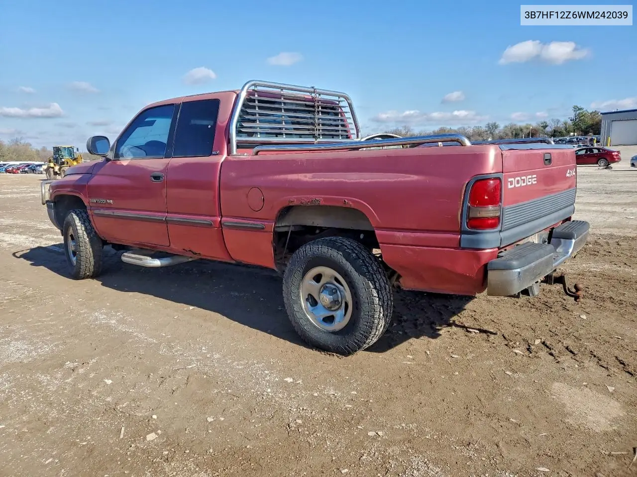 3B7HF12Z6WM242039 1998 Dodge Ram 1500