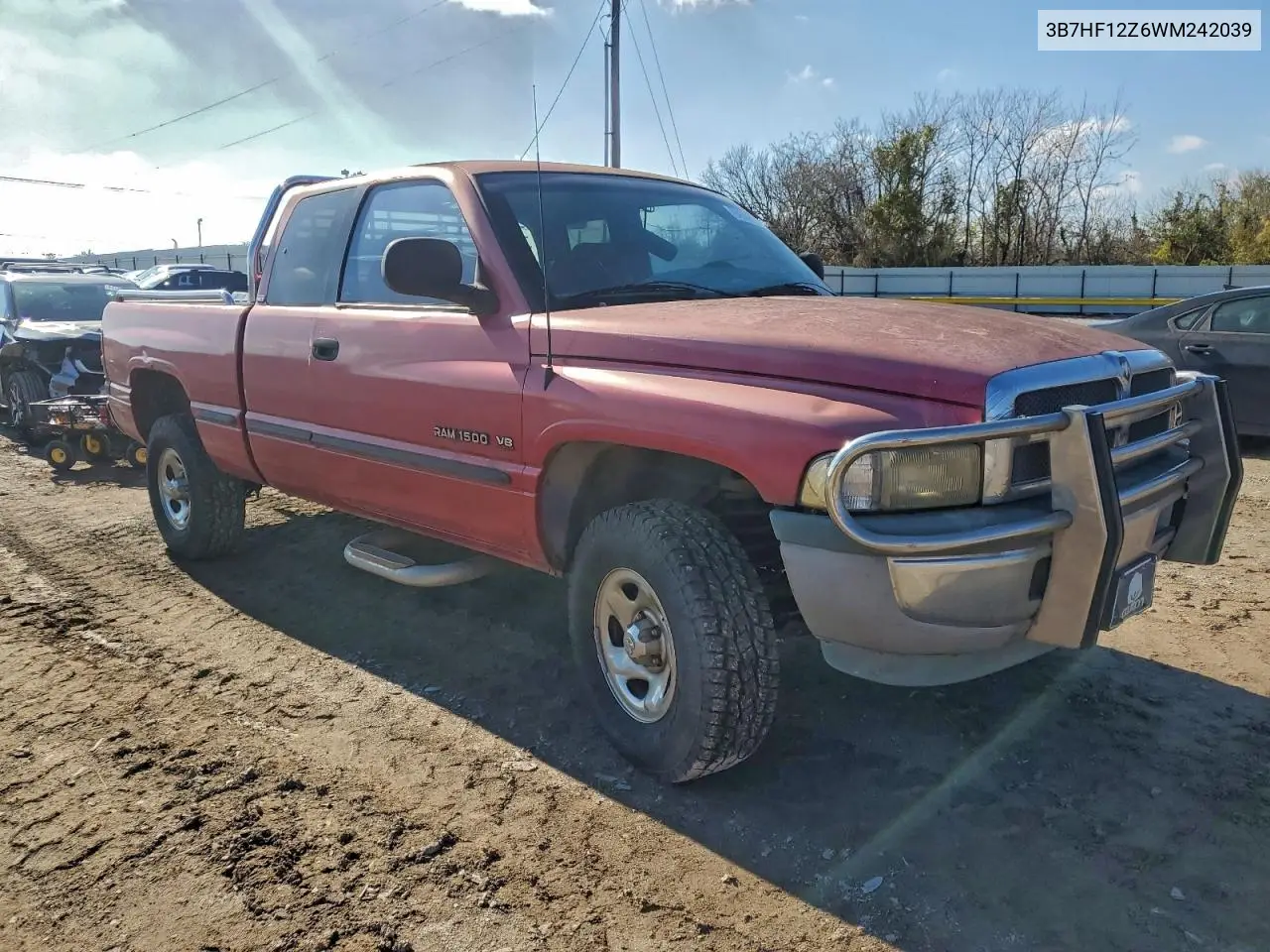 3B7HF12Z6WM242039 1998 Dodge Ram 1500