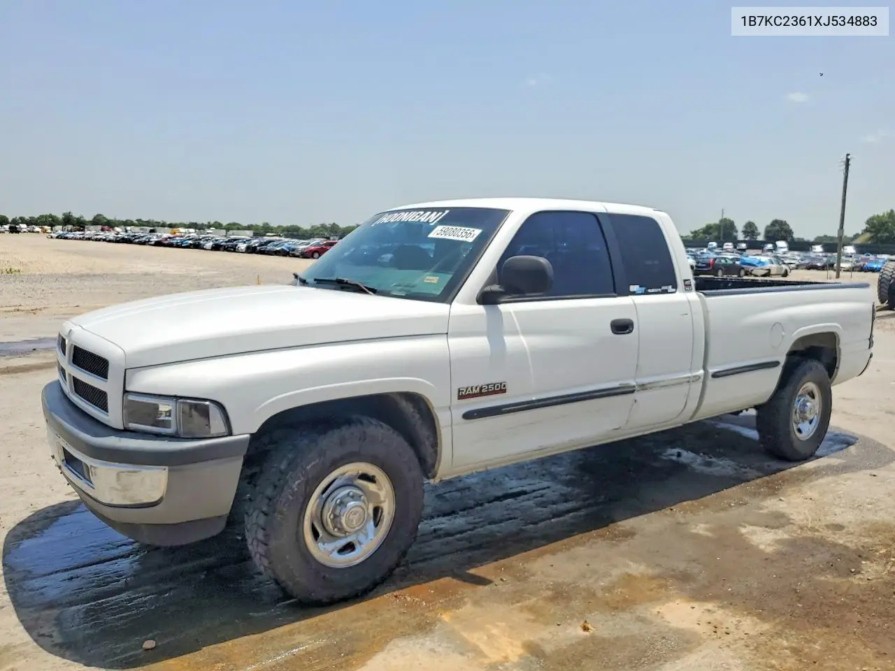 1999 Dodge Ram 2500 VIN: 1B7KC2361XJ534883 Lot: 59080356