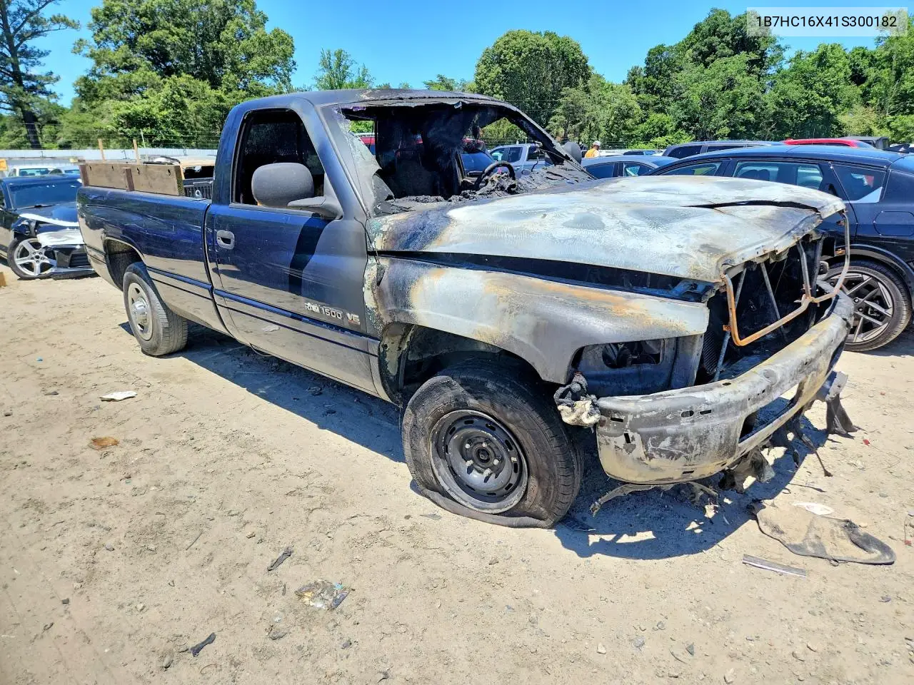 2001 Dodge Ram 1500 VIN: 1B7HC16X41S300182 Lot: 54555696