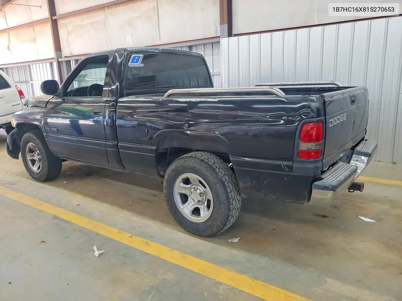 2001 Dodge Ram 1500 VIN: 1B7HC16X81S270653 Lot: 61389386