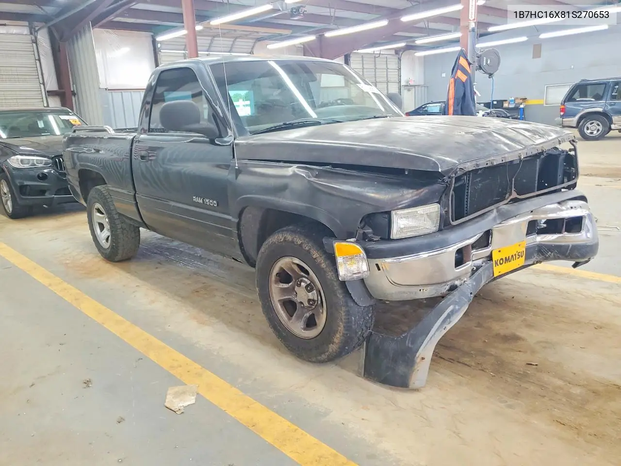 2001 Dodge Ram 1500 VIN: 1B7HC16X81S270653 Lot: 61389386
