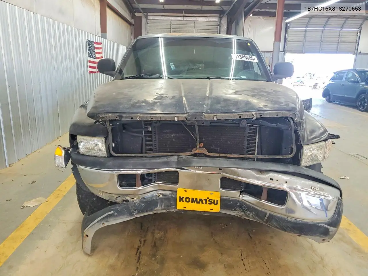 2001 Dodge Ram 1500 VIN: 1B7HC16X81S270653 Lot: 61389386