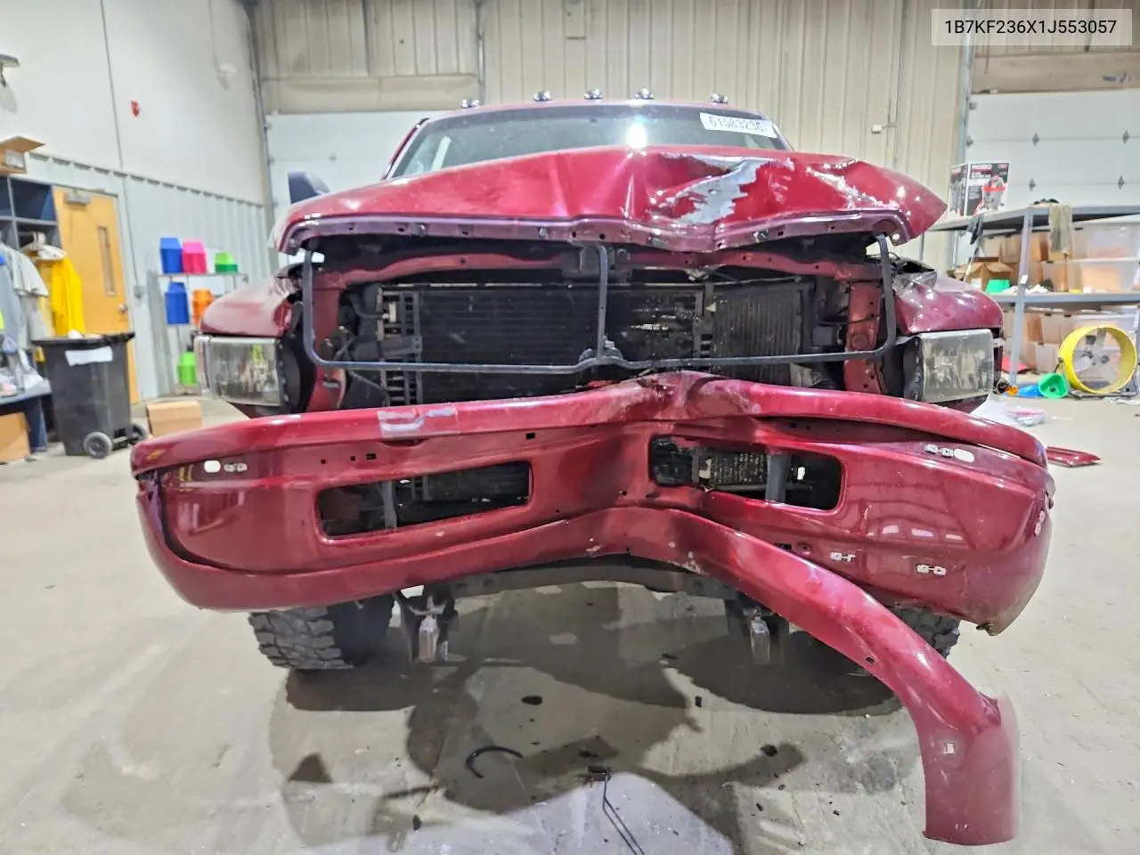 2001 Dodge Ram 2500 VIN: 1B7KF236X1J553057 Lot: 61583236