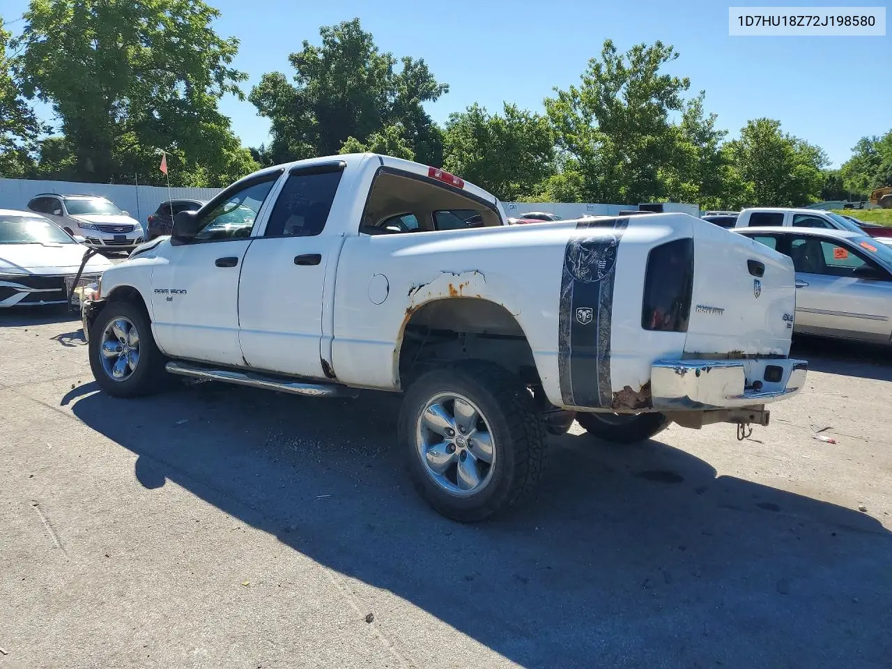 2002 Dodge Ram 1500 VIN: 1D7HU18Z72J198580 Lot: 57055956