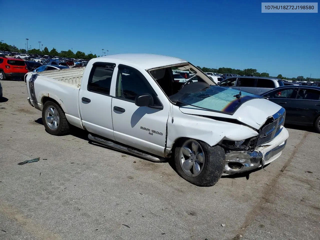 2002 Dodge Ram 1500 VIN: 1D7HU18Z72J198580 Lot: 57055956