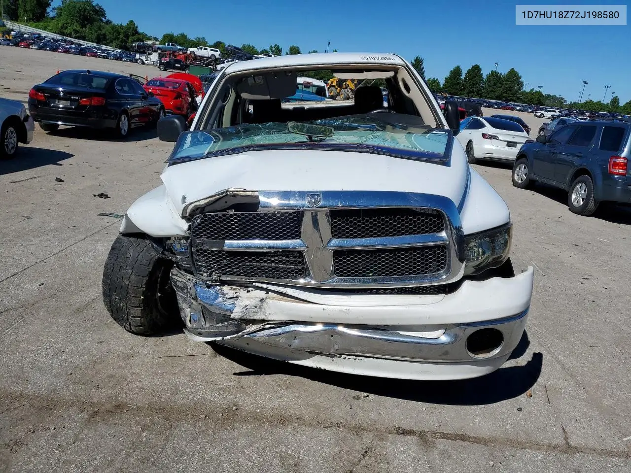 2002 Dodge Ram 1500 VIN: 1D7HU18Z72J198580 Lot: 57055956