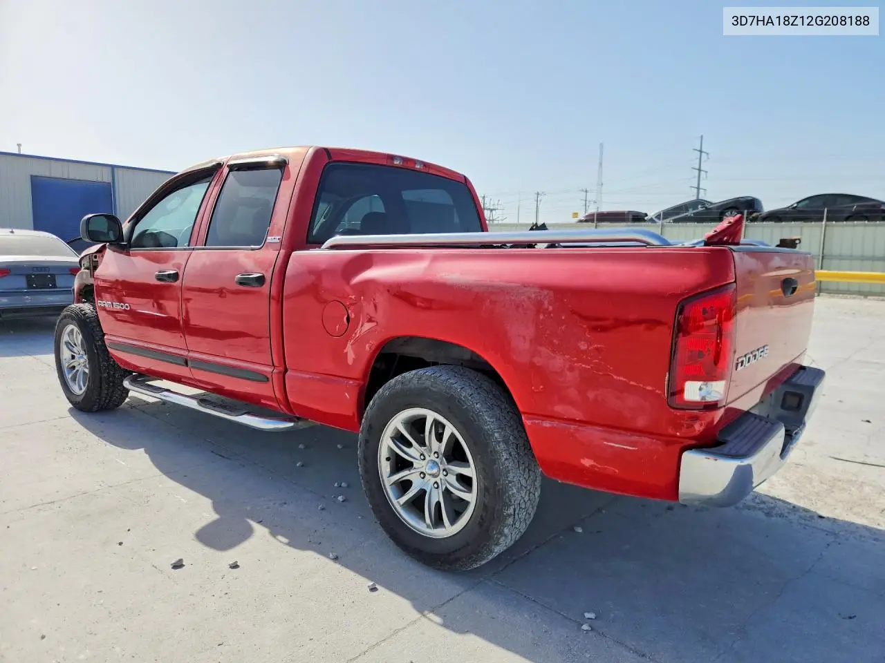 2002 Dodge Ram 1500 VIN: 3D7HA18Z12G208188 Lot: 85620495