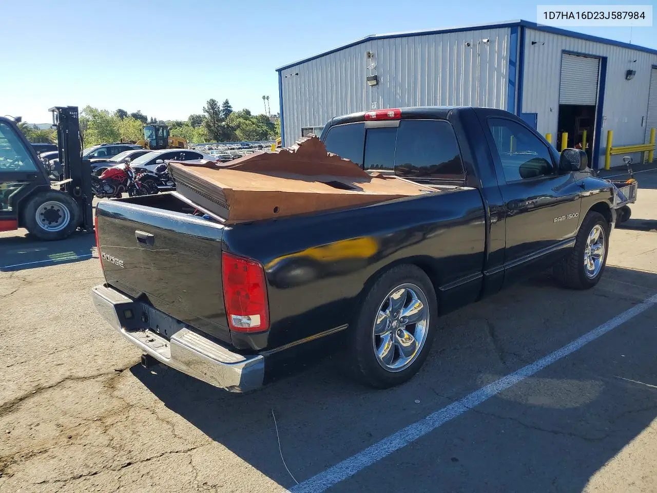 2003 Dodge Ram 1500 St VIN: 1D7HA16D23J587984 Lot: 46774326
