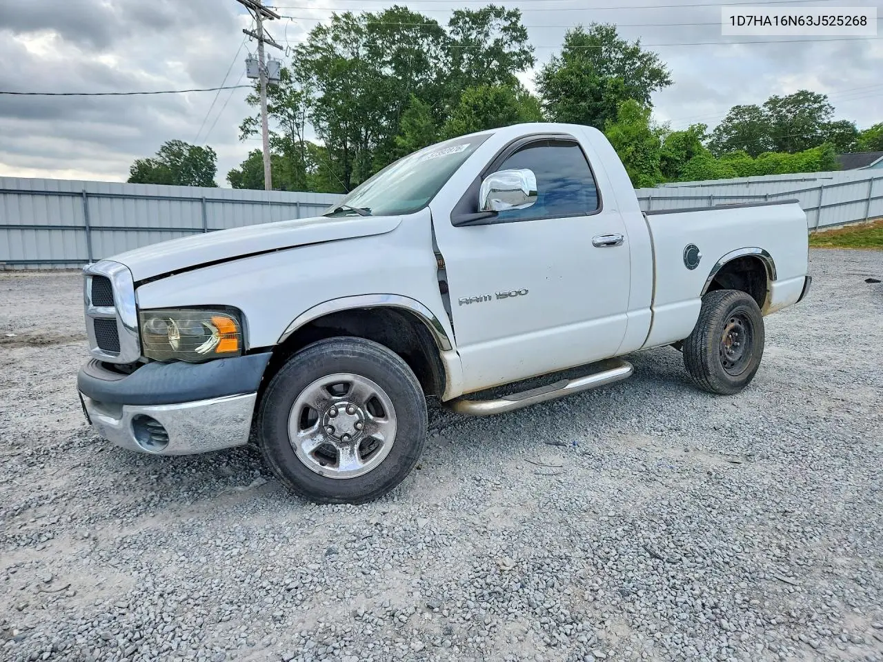 2003 Dodge Ram 1500 St VIN: 1D7HA16N63J525268 Lot: 57392876