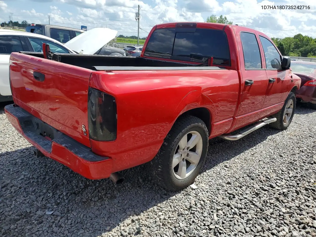 2003 Dodge Ram 1500 St VIN: 1D7HA18D73S242716 Lot: 60870056