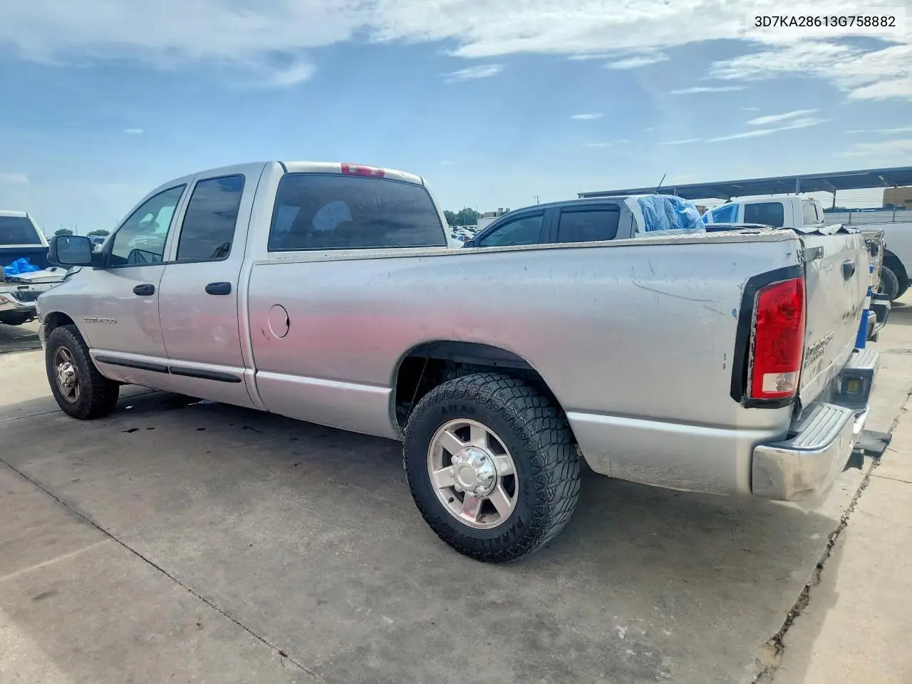 2003 Dodge Ram 2500 St VIN: 3D7KA28613G758882 Lot: 61066336