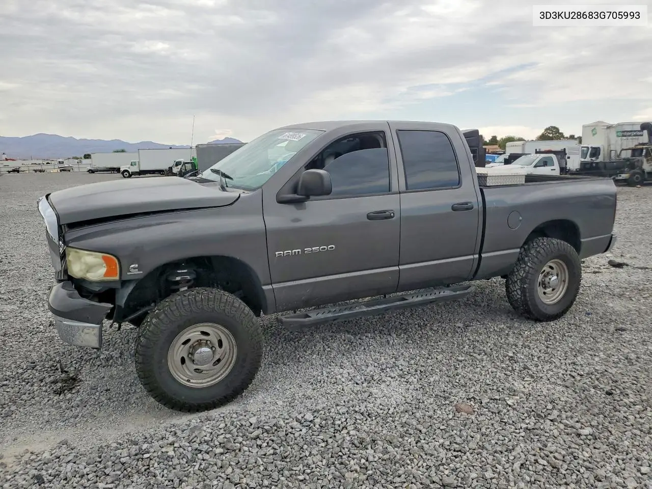 2003 Dodge Ram 2500 St VIN: 3D3KU28683G705993 Lot: 61499526