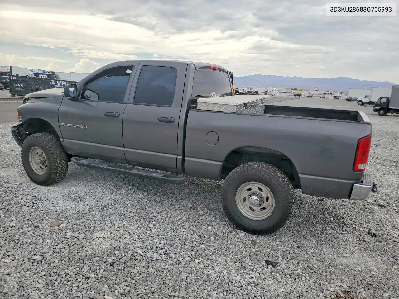 2003 Dodge Ram 2500 St VIN: 3D3KU28683G705993 Lot: 61499526