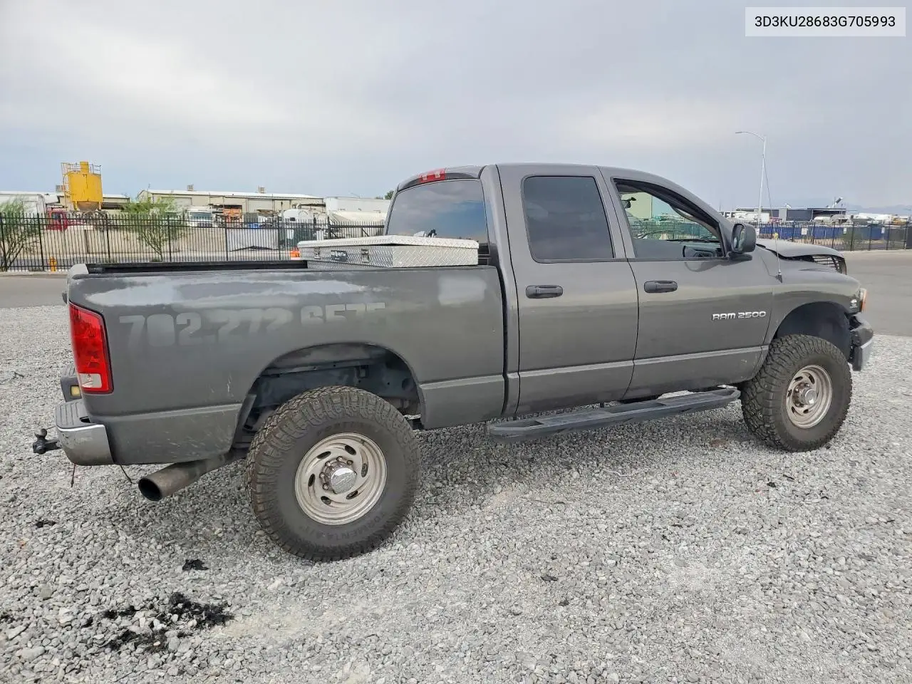 2003 Dodge Ram 2500 St VIN: 3D3KU28683G705993 Lot: 61499526
