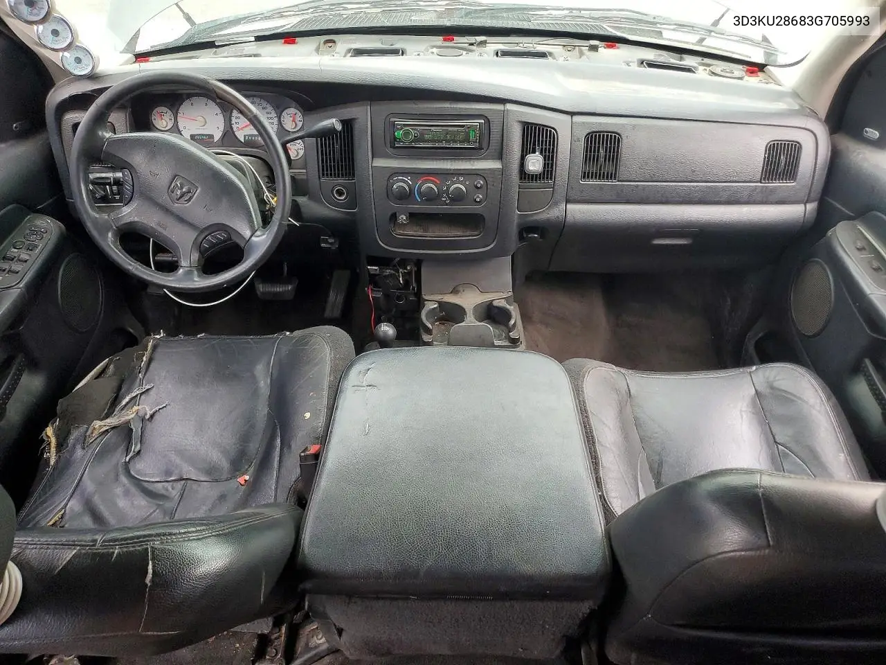 2003 Dodge Ram 2500 St VIN: 3D3KU28683G705993 Lot: 61499526