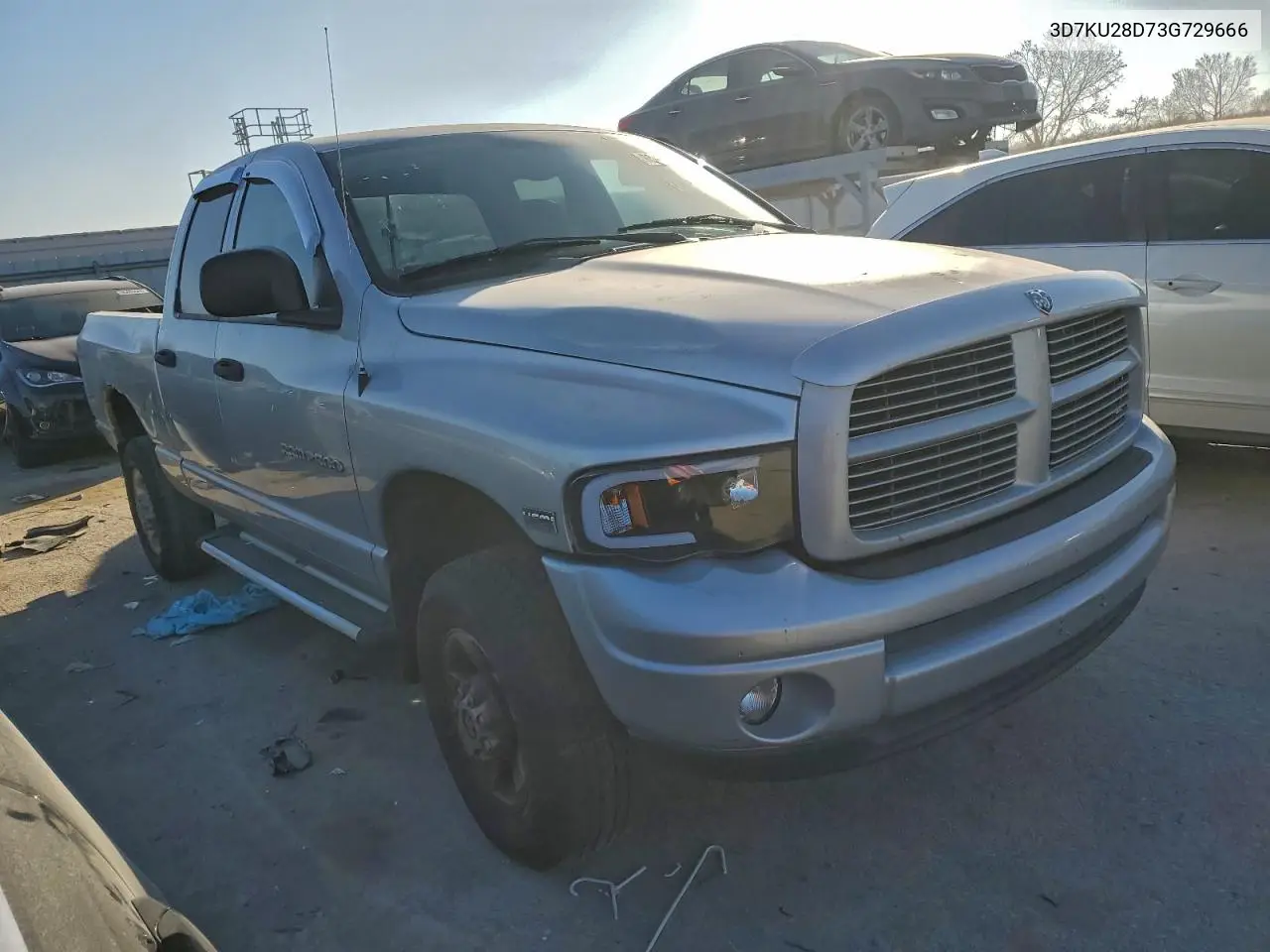 3D7KU28D73G729666 2003 Dodge Ram 2500 St
